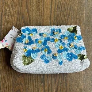 White and Blue Floral Clutch New Spring 2026 Viral TikTok